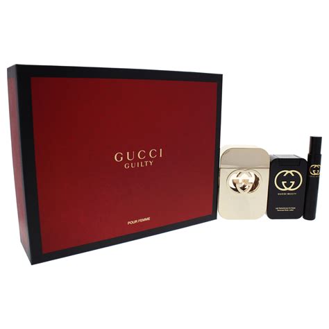 gucci guilty gift sets for her|boots Gucci Guilty for women.